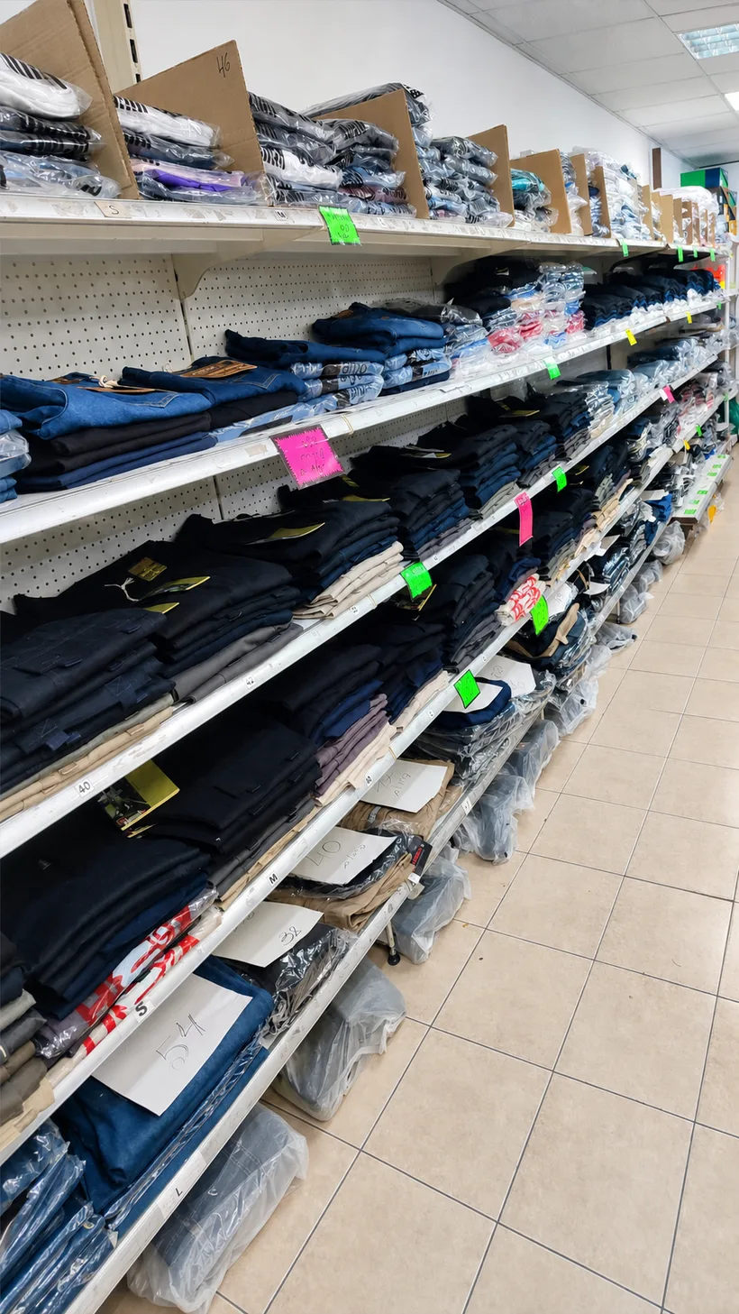 בגדי עבודה בחנות הדר